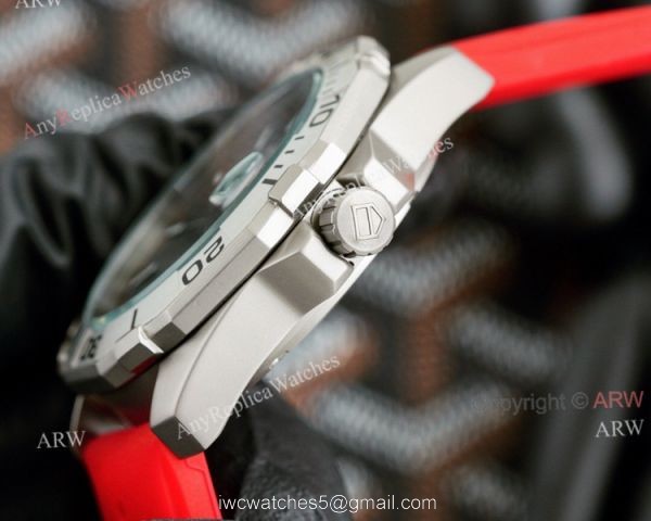 New Tag Heuer Aquaracer 43mm Automatic Replica Watch Special Edition Orange Rubber Band New Tag Heuer Aquaracer 43mm Automatic Replica Watch Special Edition Orange Rubber Band
