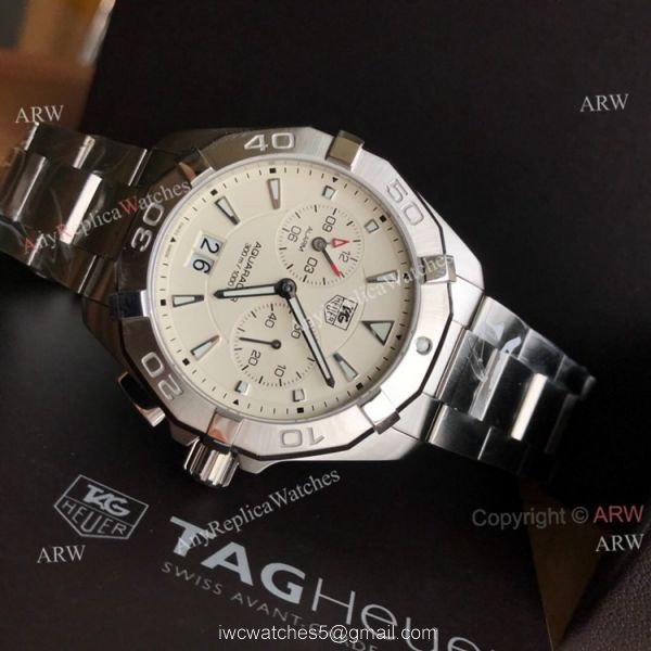 New White Face Tag Heuer Aquaracer 41mm Mens Watch WAY111Y.BA0928 replica watch New White Face Tag Heuer Aquaracer 41mm Mens Watch WAY111Y.BA0928 replica watch