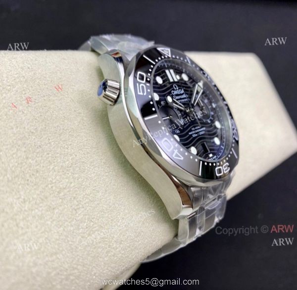 New Black Dial Omega Seamaster OMF Factory Replica Watches Clone Omega 9900 For Men New Black Dial Omega Seamaster OMF Factory Replica Watches Clone Omega 9900 For Men