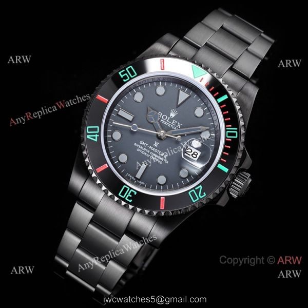 2021 New! Swiss Rplica Rolex GMT-Master II DLC Steel Ceramic Watch with 2824 Movement 2021 New! Swiss Rplica Rolex GMT-Master II DLC Steel Ceramic Watch with 2824 Movement