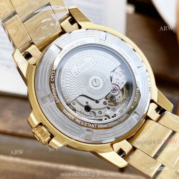 Buy Swiss Grade Reproduction Tissot Seastar All Gold White Face Replica Watch 45mm For Men Buy Swiss Grade Reproduction Tissot Seastar All Gold White Face Replica Watch 45mm For Men