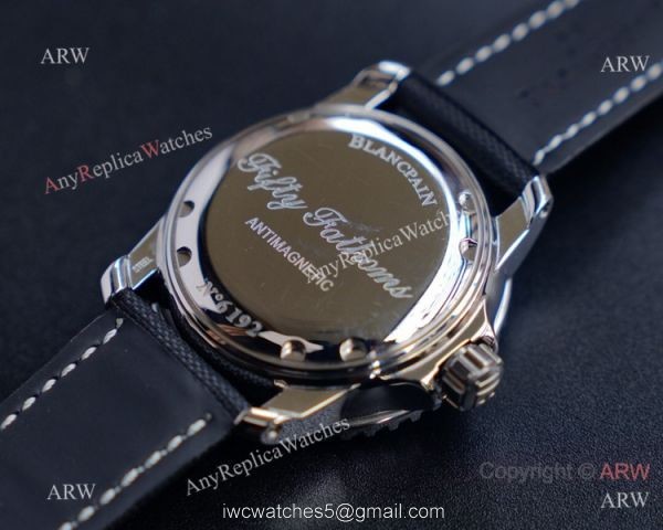 JH Replica Blancpain Fifty Fathoms Swiss Watch Bucherer Blue Dial Blue Bezel JH Replica Blancpain Fifty Fathoms Swiss Watch Bucherer Blue Dial Blue Bezel