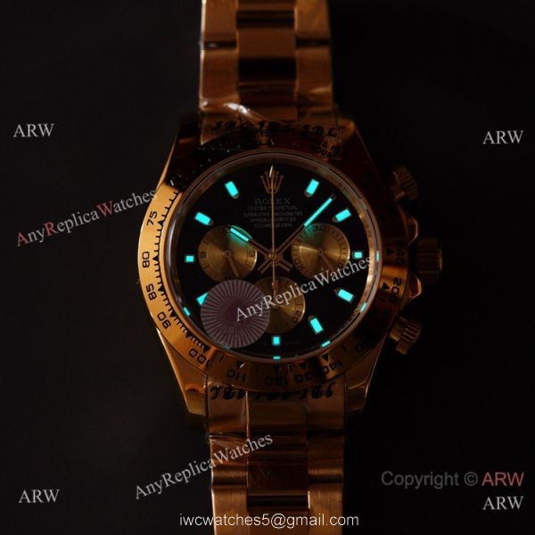 2021 New! Swiss Quality Replica Rolex Daytona 40 Watch BlackGold Dial 2021 New! Swiss Quality Replica Rolex Daytona 40 Watch BlackGold Dial