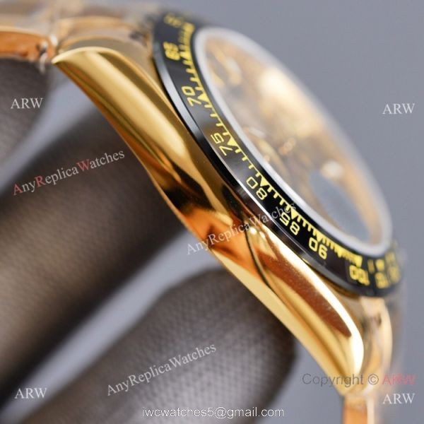 New 2021! Swiss Replica Rolex Daytona 40 Watch Yellow Gold and Gray Dial New 2021! Swiss Replica Rolex Daytona 40 Watch Yellow Gold and Gray Dial