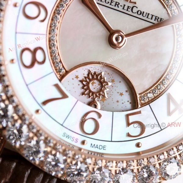 GF Jaeger Lecoultre Dazzling Rendez Vous Night and Day 36mm Diamond Watch Replica GF Jaeger Lecoultre Dazzling Rendez Vous Night and Day 36mm Diamond Watch Replica
