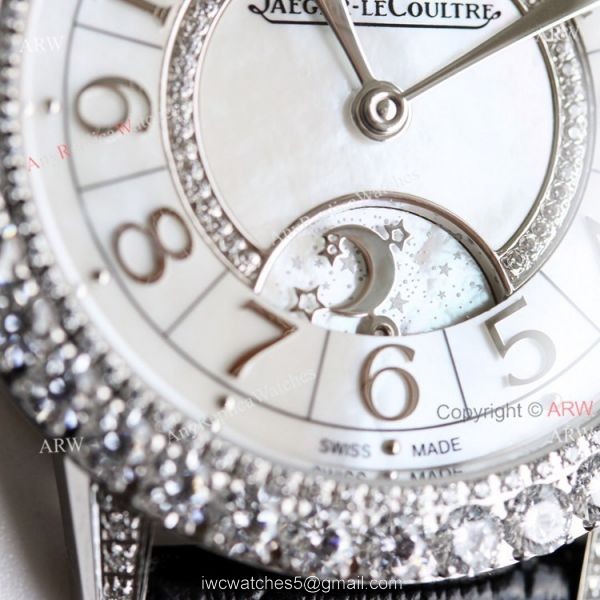 GF Superclone Dazzling Rendez Vous Jaeger Lecoultre Night Day Diamond Watch 36mm GF Superclone Dazzling Rendez Vous Jaeger Lecoultre Night Day Diamond Watch 36mm