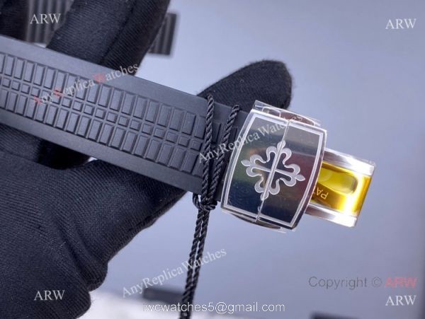 ZF Factory Patek Philippe Aquanaut 5164A Cal.324 Watch Gray Dial 40.8mm ZF Factory Patek Philippe Aquanaut 5164A Cal.324 Watch Gray Dial 40.8mm