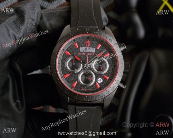 New! Copy Tudor Fastrider Black Shield chronograph Watches Men Size New! Copy Tudor Fastrider Black Shield chronograph Watches Men Size