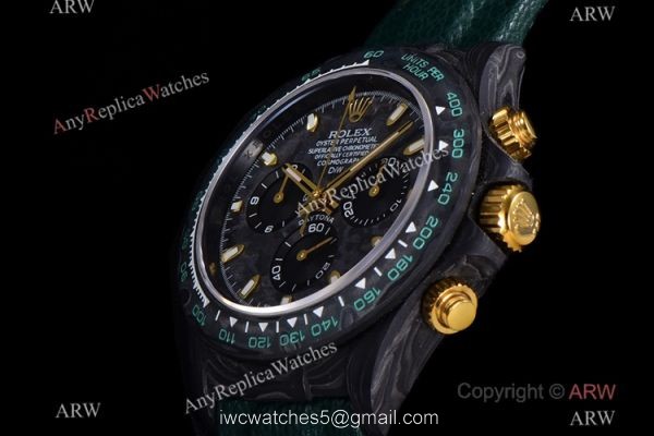 NEW! TW Factory Rolex diw Daytona 40 Watch NTPT Carbon 7750 Chronograph Military Green Strap NEW! TW Factory Rolex diw Daytona 40 Watch NTPT Carbon 7750 Chronograph Military Green Strap