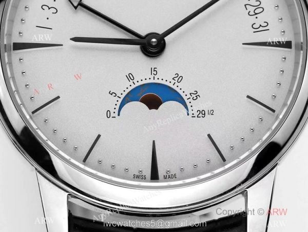 2021 New! Swiss Copy Vacheron Constantin Patrimony Moon Watch White Dial with Retrograde Date 2021 New! Swiss Copy Vacheron Constantin Patrimony Moon Watch White Dial with Retrograde Date