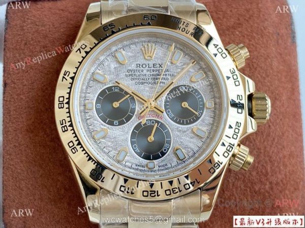 Swiss 7750 Rolex Daytona Watch New Face Yellow Gold 40mm Swiss 7750 Rolex Daytona Watch New Face Yellow Gold 40mm
