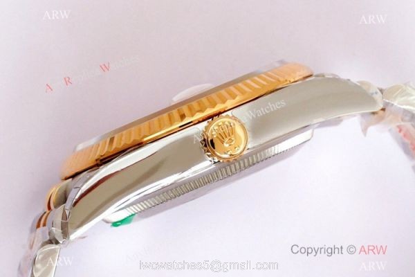 (EW)2021 New Rolex Datejust 36 EWF 3235 Watch Two Tone Gold Motif Dial for Men (EW)2021 New Rolex Datejust 36 EWF 3235 Watch Two Tone Gold Motif Dial for Men