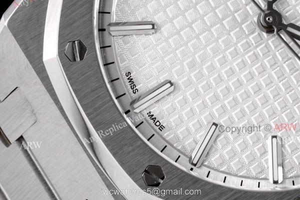 15500 ZF Audemars Royal Oak Silver Dial Stainless Steel Superclone Watch 41mm 15500 ZF Audemars Royal Oak Silver Dial Stainless Steel Superclone Watch 41mm