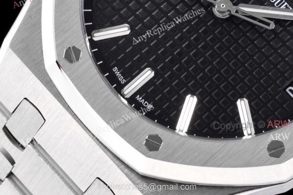 Black Face AP Royal Oak 15500 ZF Factory Superclone Watches 41mm Black Face AP Royal Oak 15500 ZF Factory Superclone Watches 41mm