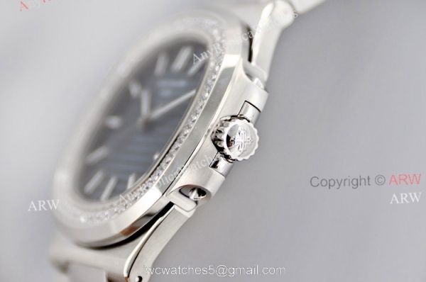 3K Factory Patek Philippe Nautilus 5713 Dark Blue Face With Diamonds Watch Replica 3K Factory Patek Philippe Nautilus 5713 Dark Blue Face With Diamonds Watch Replica