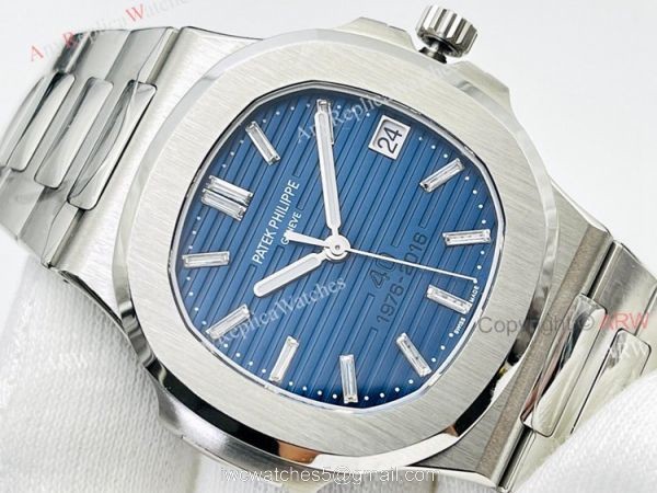 3k Factory Patek Philippe Nautilus 40th Anniversary Patek 5711 Blue Face Superclone Watch 3k Factory Patek Philippe Nautilus 40th Anniversary Patek 5711 Blue Face Superclone Watch