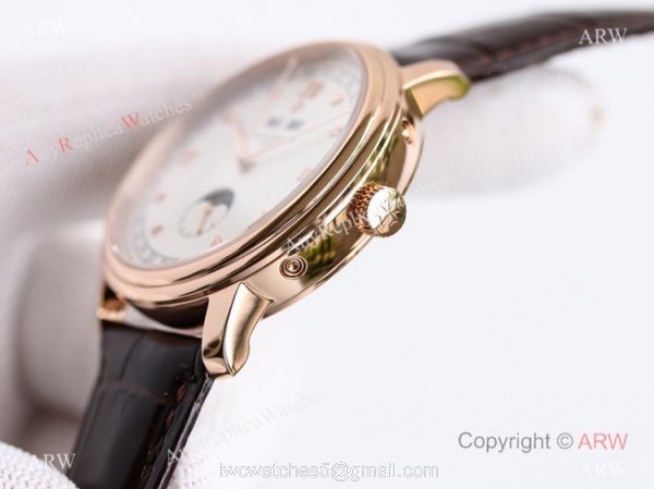 TWS Factory 1-1 Copy Vacheron Constantin Historiques Calendrier Complet 1948 40mm 3100v Watch Rose Gold White Dial TWS Factory 1-1 Copy Vacheron Constantin Historiques Calendrier Complet 1948 40mm 3100v Watch Rose Gold White Dial