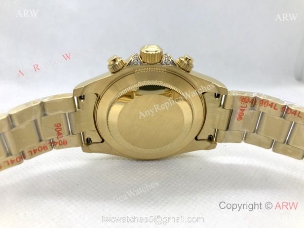 Yellow Gold Rolex Daytona Rainbow Replica Watch 40mm for Men Yellow Gold Rolex Daytona Rainbow Replica Watch 40mm for Men