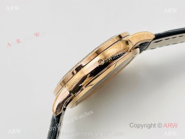 PFF Factory V4 Patek Philippe Sky Moon Celestial Watch Rose Gold Diamond Bezel PFF Factory V4 Patek Philippe Sky Moon Celestial Watch Rose Gold Diamond Bezel