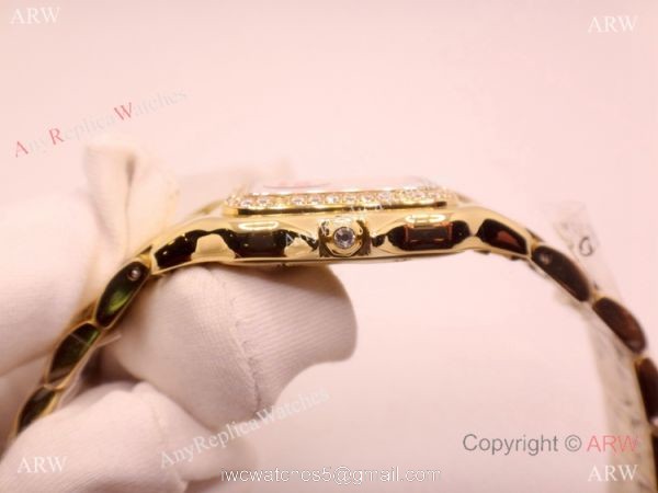High Quality Cartier Panthere de Watch Yellow Gold Diamond Bezel 27mm High Quality Cartier Panthere de Watch Yellow Gold Diamond Bezel 27mm