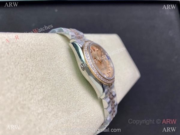 Swiss Replica Rolex Datejust WF Salmon Diamond Jubilee Watch 31mm Mid-size Swiss Replica Rolex Datejust WF Salmon Diamond Jubilee Watch 31mm Mid-size