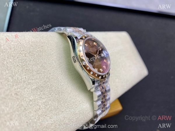 Swiss Replica Rolex Datejust Masterpiece WF Chocolate Jubilee Watch 31mm Swiss Replica Rolex Datejust Masterpiece WF Chocolate Jubilee Watch 31mm