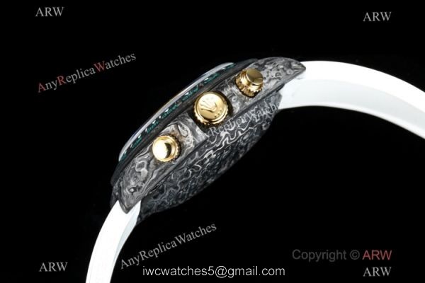 New! TW Swiss Grade One Rolex Carbon Daytona 40mm Watch White Oysterflex Strap New! TW Swiss Grade One Rolex Carbon Daytona 40mm Watch White Oysterflex Strap
