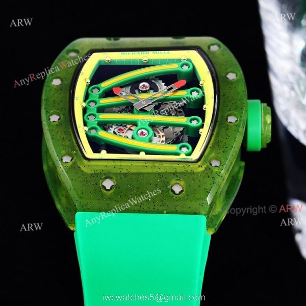 Green Richard Mille RM 59-01 Yohan Blake Tourbillon Watch Replica Green Richard Mille RM 59-01 Yohan Blake Tourbillon Watch Replica