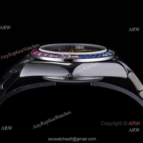 2021 New! Swiss Replica Daytona Rolex Blaken 7750 Watch Black Venom Rainbow Bezel Arabic Numerals 2021 New! Swiss Replica Daytona Rolex Blaken 7750 Watch Black Venom Rainbow Bezel Arabic Numerals