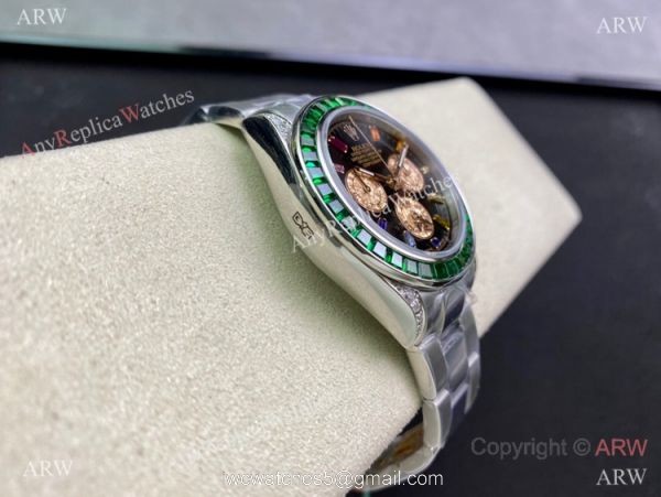 (2022 New) IPK Factory Rolex Daytona Green Bezel Swiss 7750 Watch 904L Stainless Steel 40mm (2022 New) IPK Factory Rolex Daytona Green Bezel Swiss 7750 Watch 904L Stainless Steel 40mm