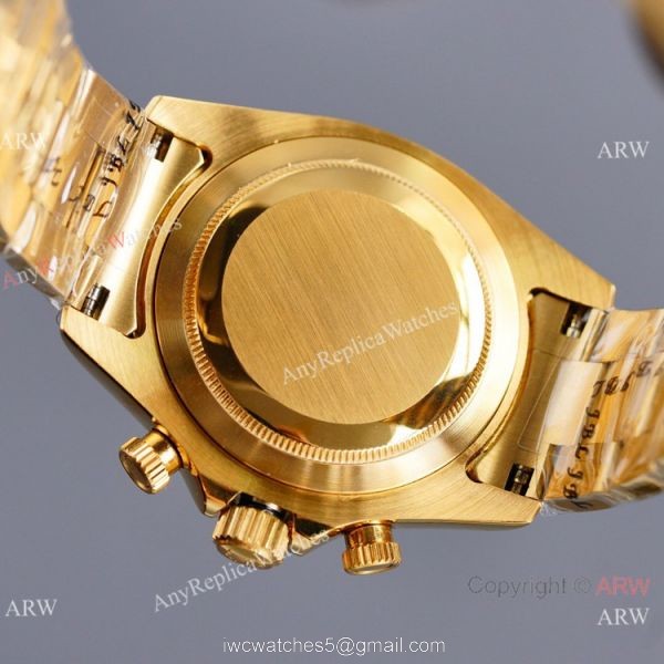 Swiss Quality AAA Replica Rolex Daytona Citizen 8215 Watch All Gold 40mm Swiss Quality AAA Replica Rolex Daytona Citizen 8215 Watch All Gold 40mm