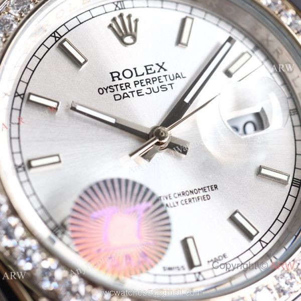 Swiss Quality Copy Rolex Datejust 41 904L Stainless Steel Watch Bright blueDiamonds Swiss Quality Copy Rolex Datejust 41 904L Stainless Steel Watch Bright blueDiamonds
