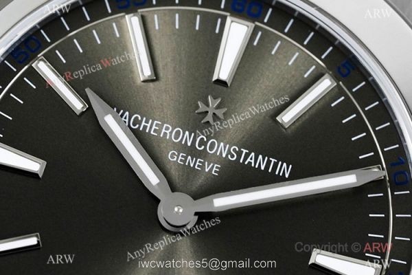 Grade 1A Copy Vacheron Constantin ultra thin Overseas 40mm Watch Rhodium Grey Dial 8F Swiss 9015 Grade 1A Copy Vacheron Constantin ultra thin Overseas 40mm Watch Rhodium Grey Dial 8F Swiss 9015