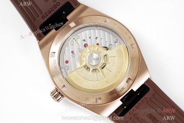 Grade 1A Copy Vacheron Constantin Overseas Ultra-thin 8F Swiss 9015 Watch Rose Gold Grade 1A Copy Vacheron Constantin Overseas Ultra-thin 8F Swiss 9015 Watch Rose Gold
