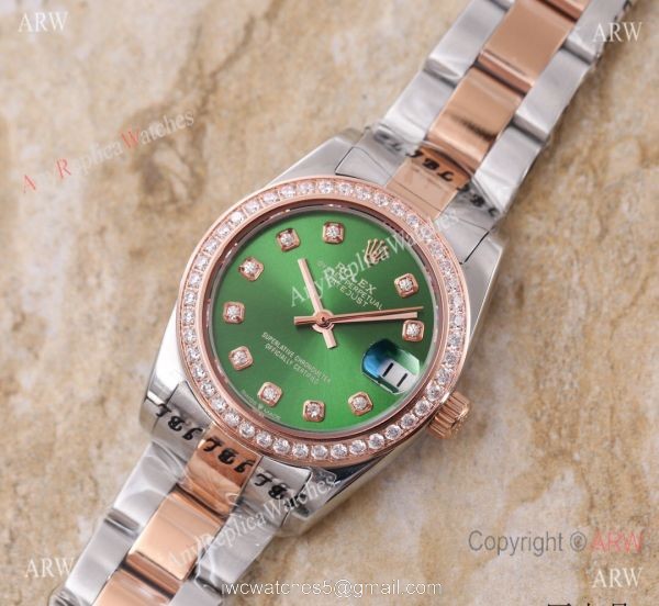 New Replica Rolex Diamond bezel Datejust 2-Tone Blue Face Watch 31mm Ladies New Replica Rolex Diamond bezel Datejust 2-Tone Blue Face Watch 31mm Ladies