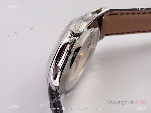 GR factory V2 Patek Philippe Geneve Moonphase 5205g Ss Blue Face Watch GR factory V2 Patek Philippe Geneve Moonphase 5205g Ss Blue Face Watch