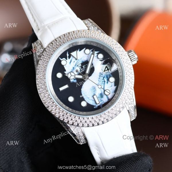 2022 New Updated Rolex Submariner Diamond Bezel Black Face Citizen 8215 Watch 2022 New Updated Rolex Submariner Diamond Bezel Black Face Citizen 8215 Watch