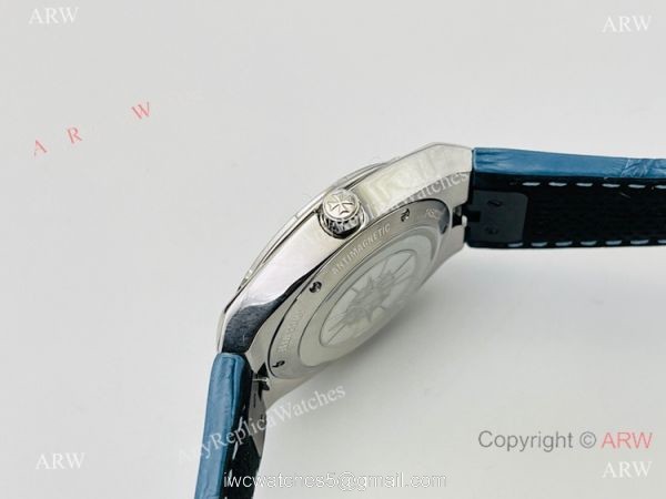 Swiss Grade 1 Vacheron Constantin Overseas Blue Diamond Watch Swiss Quartz 33mm Swiss Grade 1 Vacheron Constantin Overseas Blue Diamond Watch Swiss Quartz 33mm