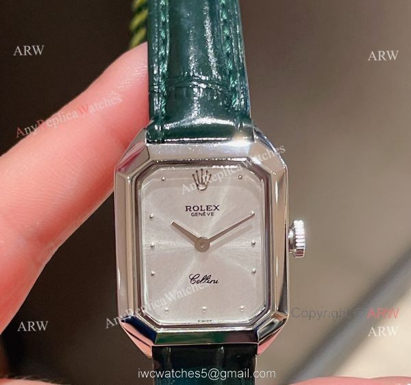 Replica Rolex Cellini Stainless Steel Case Gray Dial 24mm Lady Watch Replica Rolex Cellini Stainless Steel Case Gray Dial 24mm Lady Watch