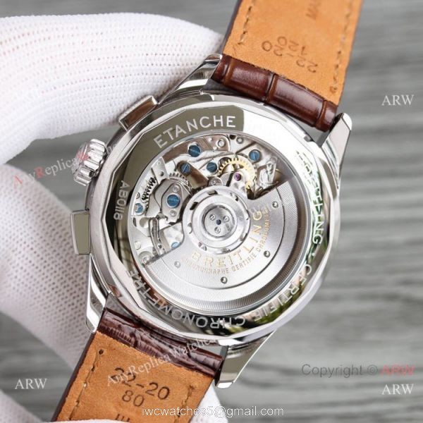 Swiss Copy Breitling Premier B15 Duograph Chronograph 42mm Watch A7750 Blue Face Swiss Copy Breitling Premier B15 Duograph Chronograph 42mm Watch A7750 Blue Face