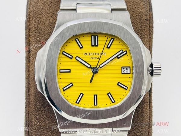 PFF Factory Swiss Patek Philippe Nautilus &8216;Lemon Superwatchman &8216; Edition Watch New Arrival! PFF Factory Swiss Patek Philippe Nautilus &8216;Lemon Superwatchman &8216; Edition Watch New Arrival!