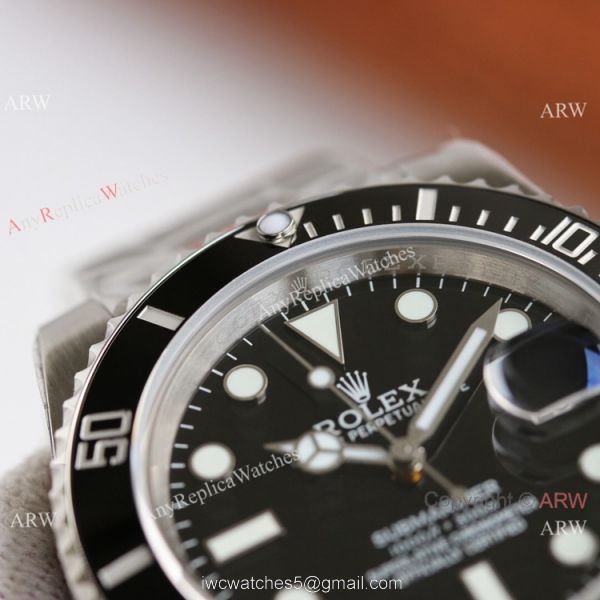 AVA Swiss Copy Rolex Submariner Date 40 Cal.3135 Watch Black Dial 904L Steel AVA Swiss Copy Rolex Submariner Date 40 Cal.3135 Watch Black Dial 904L Steel