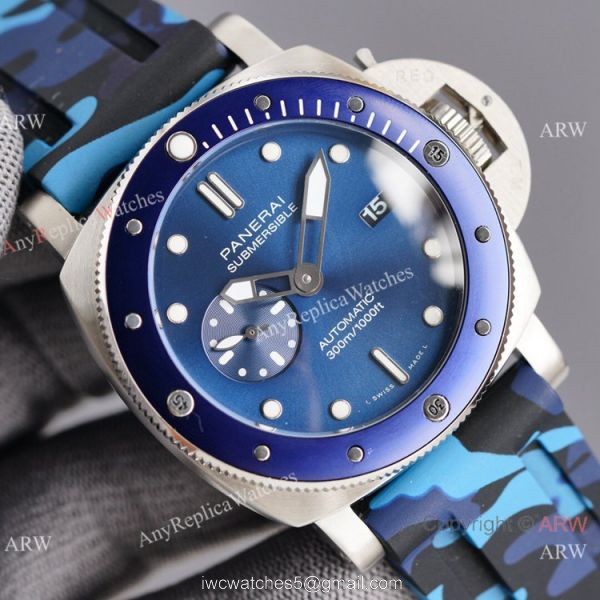 Copy Panerai Luminor Submersible Camo Rubber Strap Watch Pam1068 Copy Panerai Luminor Submersible Camo Rubber Strap Watch Pam1068