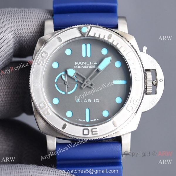 Knockoff Panerai Submersible eLAB-ID pam1225 Wrist Gray Recycled PET Nylon Strap Knockoff Panerai Submersible eLAB-ID pam1225 Wrist Gray Recycled PET Nylon Strap