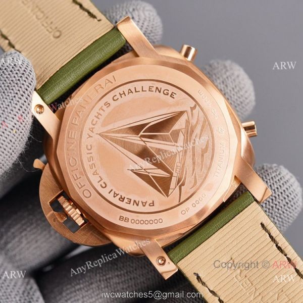 Copy Panerai Luminor Flyback Rose Gold Watch 44mm for Men Copy Panerai Luminor Flyback Rose Gold Watch 44mm for Men