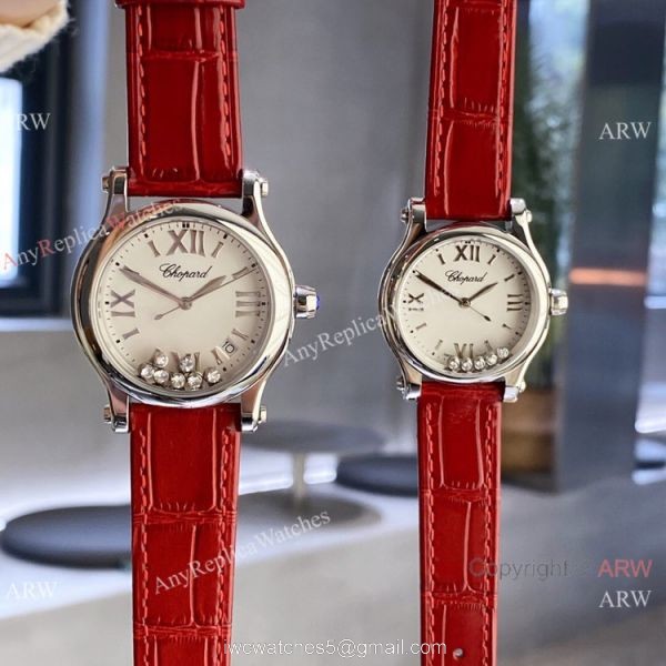 Clone Chopard Happy Sport Couple Watches 30mm or 36mm Quartz Clone Chopard Happy Sport Couple Watches 30mm or 36mm Quartz