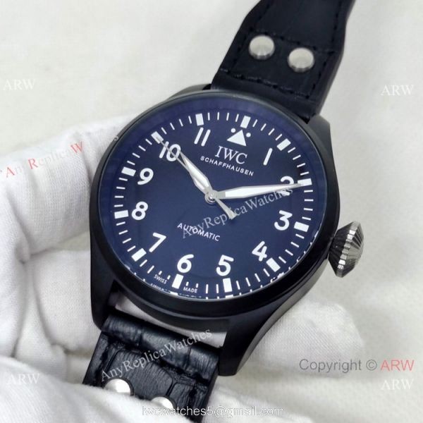 Best Quality IWC Pilots Automatic Watch Olive Green Face 43mm Best Quality IWC Pilots Automatic Watch Olive Green Face 43mm