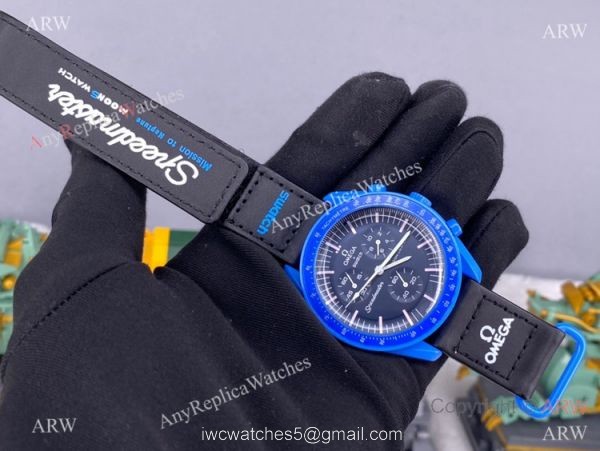 2022 New! Swatch x Omega Bioceramic Moonswatch Mission to Neptune watch Quartz 2022 New! Swatch x Omega Bioceramic Moonswatch Mission to Neptune watch Quartz