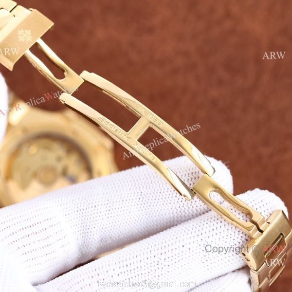 Swiss Quality Copy Patek Philippe Nautilus x Supreme Citizen Watch Yellow Gold Swiss Quality Copy Patek Philippe Nautilus x Supreme Citizen Watch Yellow Gold