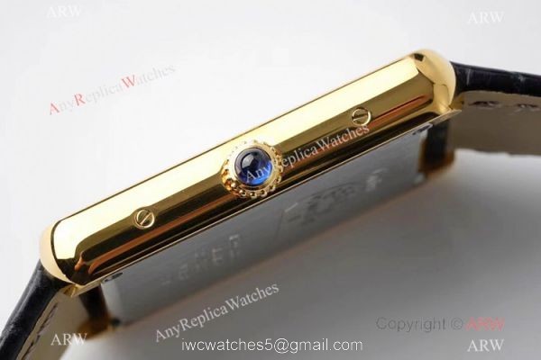 New! AF Factory Cartier Tank Solo Replica Watch Gold and Diamond New! AF Factory Cartier Tank Solo Replica Watch Gold and Diamond